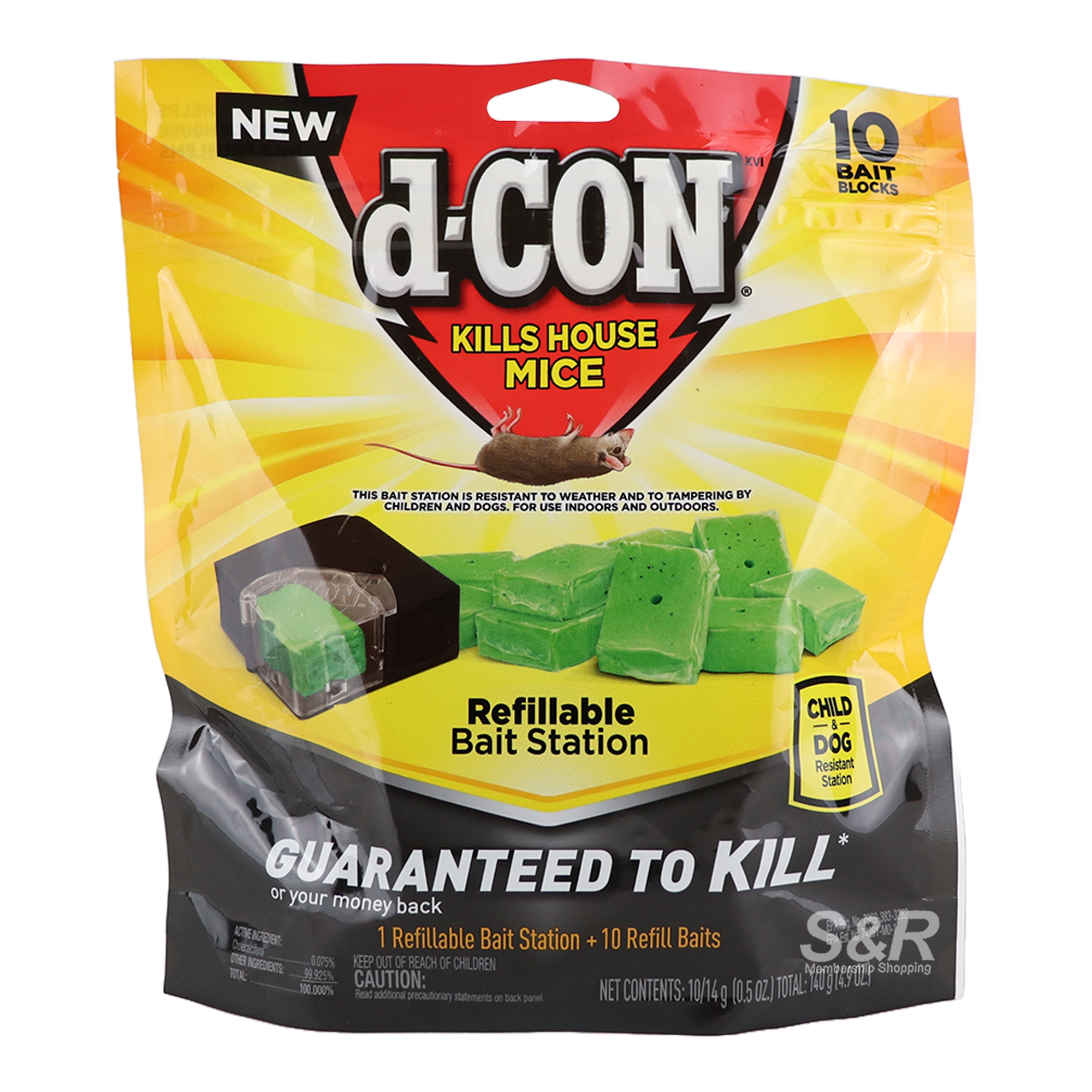 D-Con Refillable Bait Station 10pcs